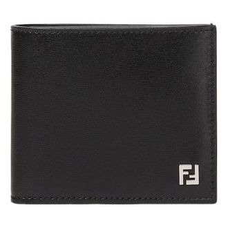 Fendi SS26 Squared FF Wallet Black 7M0378AVV6F0GXN