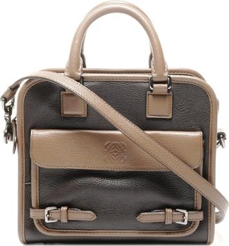 Loewe 2000-2020s Cruz square tote bag - Bruin