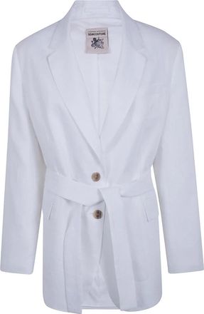 Semicouture Dames, Jassen, Wit, Maat: XS