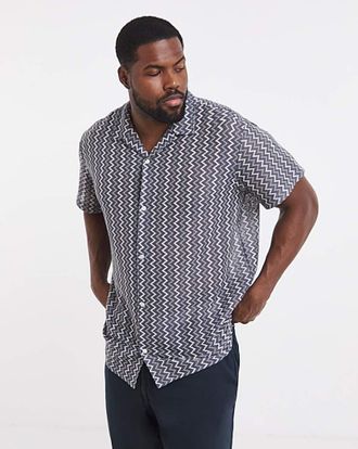Jack & Jones Jack & Jones Montauk Crochet Shirt