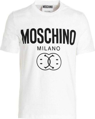 Moschino Uniseks T-Shirt voor volwassenen (Wit)