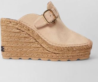 Stella McCartney braided wedge sandals