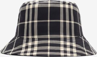 Burberry Check Cotton Bucket Hat