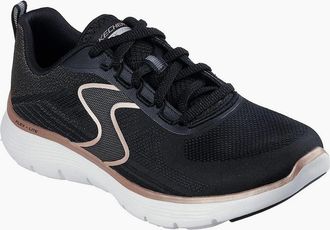 Skechers Womens Flex Appeal 5.0 Slip On Low Top Sneakers - Black - Size: 4.5