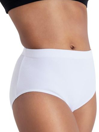 Capezio Brief in White at Nordstrom, Size X-Small