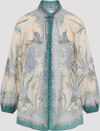 Zimmermann Zimmerman Indra golvende blouse