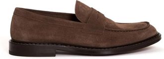Doucal's Beige Su&egrave;de Mocassin - Heren - Loafers - Beige - 39 EU - Su&egrave;de - Schoenen