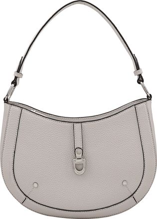 Dents Womens Selvia Leather Hobo Bag - Grey - One Size