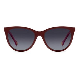 Carolina Herrera Sunglasses, female, Red, 54 MM, Stylish Clip-On Glasses with Top Service