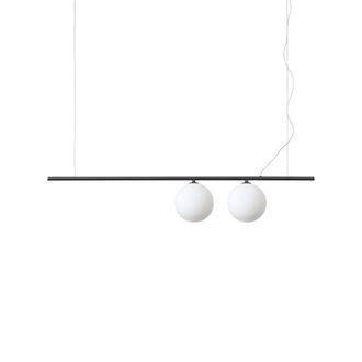 Ideal Lux L&aacute;mpara de suspensi&oacute;n Perline SP2 negra - L1005xH420-2200xP150mm