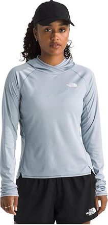 The North Face Sunriser Hoodie Womens Clothing Frost Grey : 2XL, Polyester