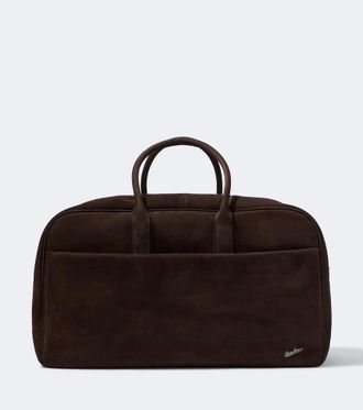 Borsalino Keep All Large leather duffel bag