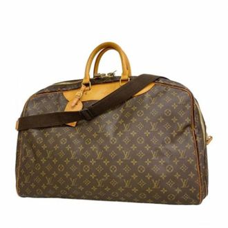 Louis Vuitton Vintage, unisex, Bruin, ONE Size, Pre-owned Fabric Weekendtas