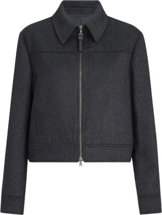 Brunello Cucinelli Kostuumjas - Dames - Jassen - Grijs - Maat: S