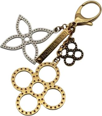 Louis Vuitton Pre-owned Canvas Key Holder - Dames - Vintage Accessoires - Geel - ONE Size - Vintage