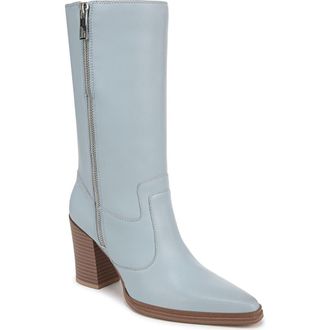 Franco Sarto Jaxon Pointed Toe Boot in Blue at Nordstrom Rack, Size 7.5