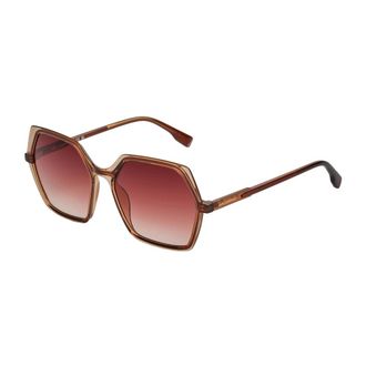 Karl Lagerfeld Sunglasses, female, Brown, Size: ONE SIZE Injection