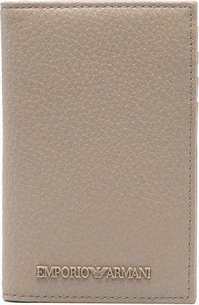 Emporio Armani Accessoires, Heren, Grijs, ONE Size, Creditcardhouder voor heren
