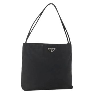 Prada Pre-owned Shoulder Bags, female, Black, Size: ONE SIZE Pre-owned Vintage Hand Bag