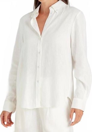Sundays Linen Aspyn Shirt In White