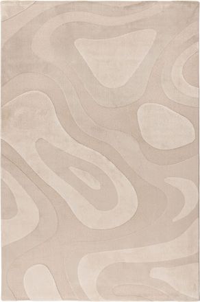 LALEE Hochwertiger Design Teppich Bergamo 702 - Beige