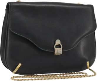 Celine Pre-owned Vintage Schoudertas - Dames - Vintage Schoudertas - Zwart - ONE Size - Leer - Vintage