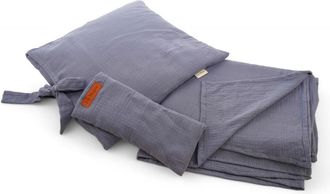 OEM Conjunto Yoga Nidra, Shavasana - Muselina - Gris Azul