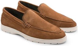 Gernie NYC Venetian Low Top Loafer in Tan Suade at Nordstrom Rack, Size 11.5