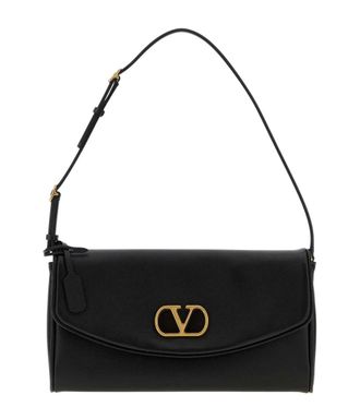 Valentino Garavani Black Devain Small Shoulder Bag