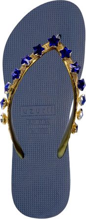 UZURII Little Blue Star Flip Flop Marineblauw