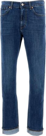 TELA GENOVA Straight Jeans, male, Blue, Size: W30 Straight Jeans