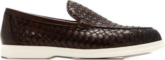 Doucal's Leren loafers - Bruin