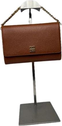Givenchy Pre-owned Schoudertas - Dames - Vintage Handtas - Bruin - ONE Size - Leer - Vintage