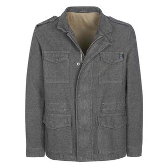 Trussardi Spijkerjas - Heren - Jassen - Bruin - Maat: M Zijde