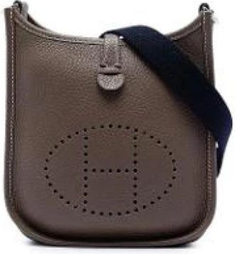 Herm&egrave;s Pre-owned Evelyne 16 - unisex - Vintage Schoudertas - Bruin - ONE Size - Leer - Vintage