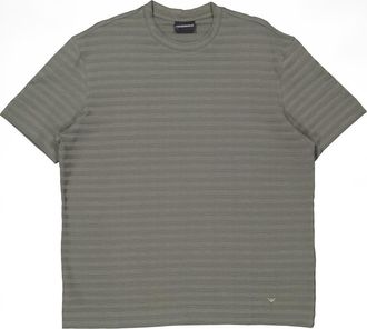 Emporio Armani ASV Jacquard Jersey T-Shirt, Size X-Large