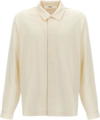 Séfr Overhemden, Heren, Wit, L, Katoen, Sense Shirt
