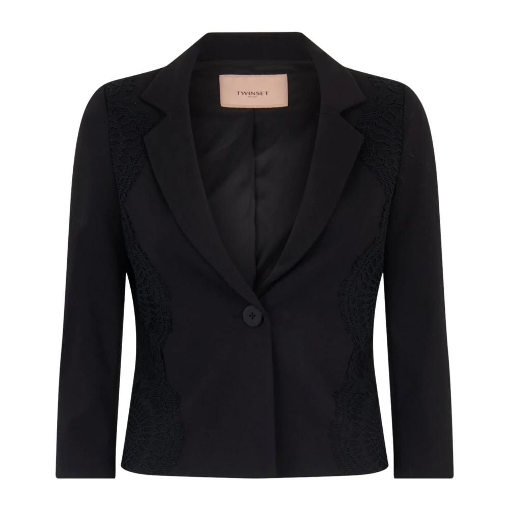 Twinset Manteau Au Genou Noir dès 398,00 € sur Stylight