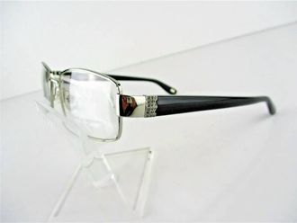 Max Mara Womens Mm1100 Eye Glasses In Black/silver