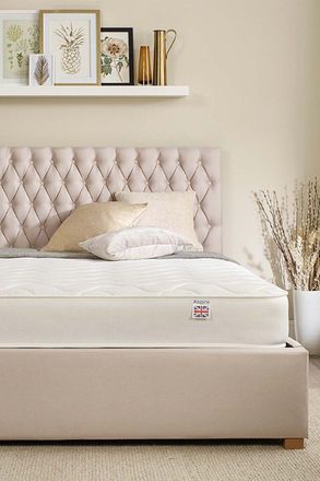 Aspire Home Accents Essentials Cooltouch Bonnell Comfort Mattress in White | Size: Small Double
