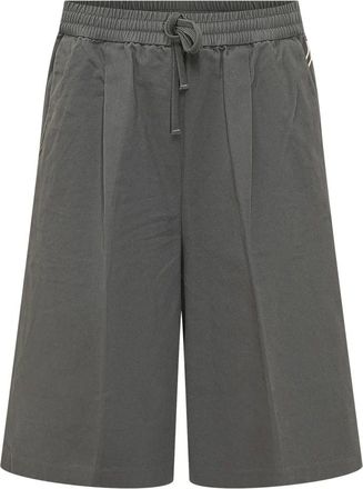 Fear of God Korte Broeken, Heren, Grijs, M, Katoen, Cotton Twill Relaxed Drawstring Short