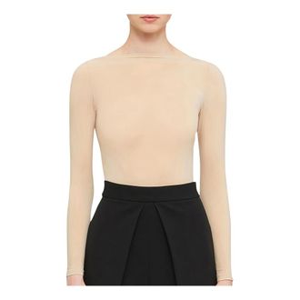 Wolford Naadloze Buenos Aires Longsleeve Top - Dames - Longsleeves - Roze - S - Wol - Tops