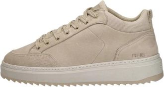 Rehab Russel Nub Sneakers Laag - Heren - Sneakers - Beige - 44 EU - Schoenen