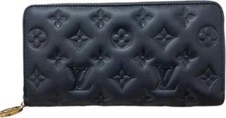 Louis Vuitton Pre-owned Wallets, female, Black, Size: ONE SIZE Pre-owned Long Wallet (bi-fold)