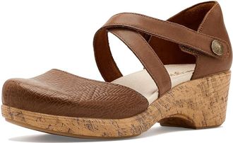 Alegria Savina Womens Sandals Woven Brown : EU 41 (US Womens 10.5-11) Regular, Leather