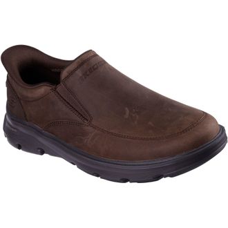 Skechers Arch Fit Garza Umar Leer Heren Cocoa Instappers