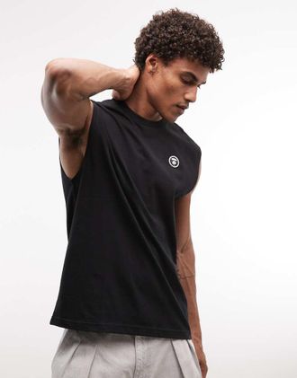 Aape By A Bathing Ape Aape by A Bathing Ape - Aape Now - Canotta senza maniche nera-Nero