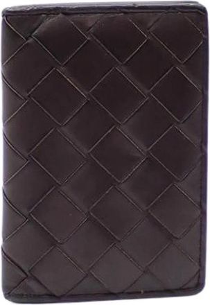 Bottega Veneta Pre-owned Wallets, unisex, Brown, Size: ONE SIZE Pre-owned Leather Wallet