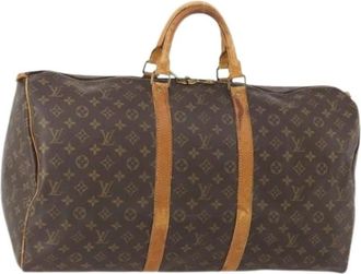 Louis Vuitton Pre-owned Weekend Bags, female, Brown, Size: ONE SIZE Pre-owned Boston Bag