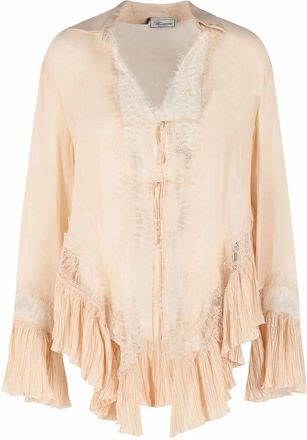 Blumarine Amberlight Viscose Shirt